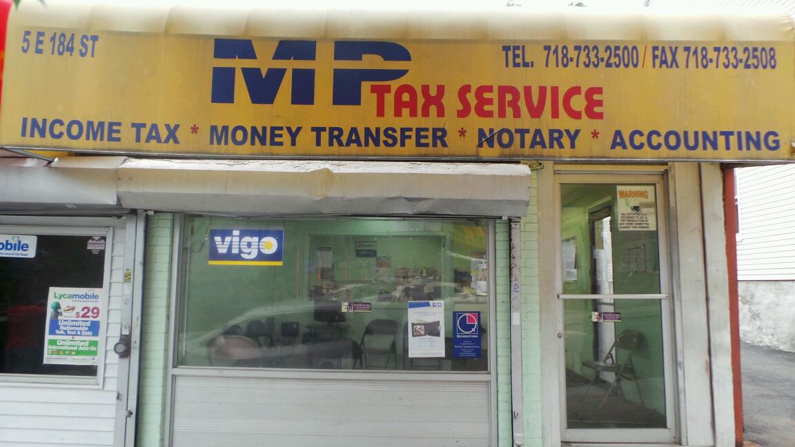 Photo of M P Tax Services in Bronx City, New York, United States - 1 Picture of Point of interest, Establishment, Finance, Accounting