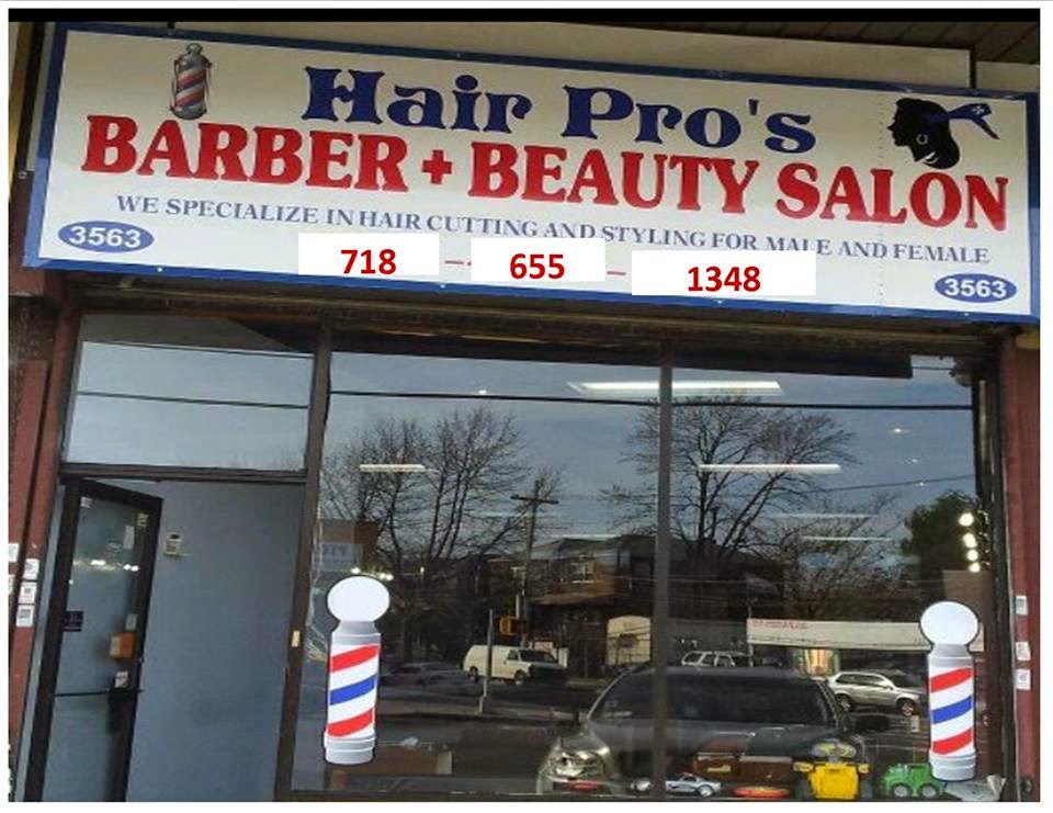 Photo of Hair Pros Barber & Beauty Salon | Hair Cutting Services | Hair Removal Service in Bronx City, New York, United States - 2 Picture of Point of interest, Establishment, Health, Beauty salon, Hair care