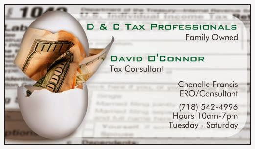Photo of D & C TAX PROFESSIONALS in Bronx City, New York, United States - 1 Picture of Point of interest, Establishment, Finance