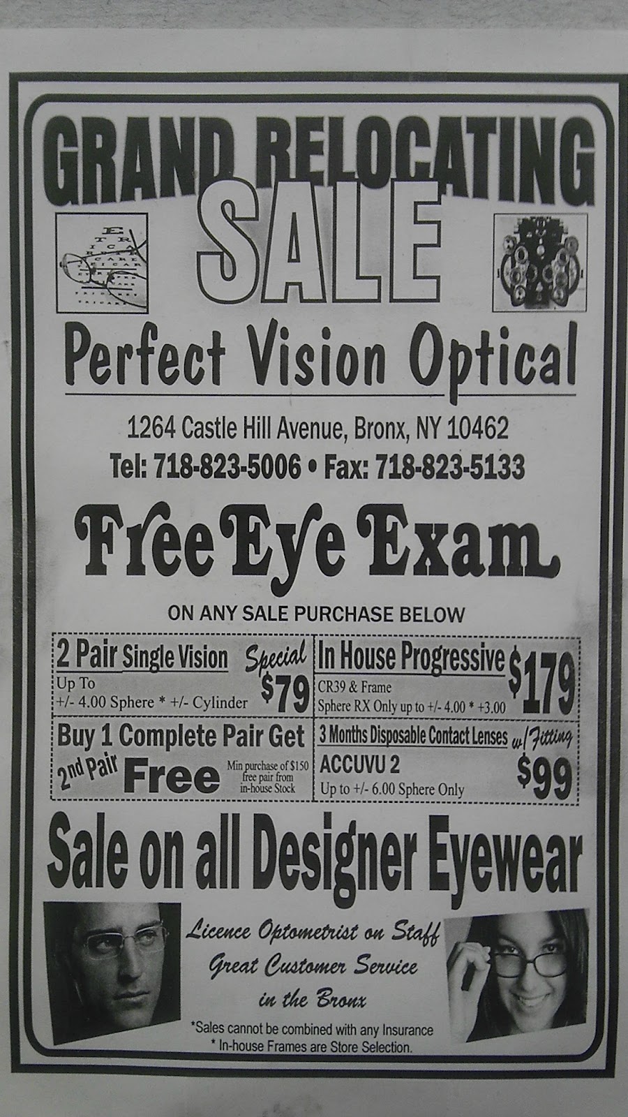 Photo of Perfect Vision Optical Inc in Bronx City, New York, United States - 5 Picture of Point of interest, Establishment, Store, Health