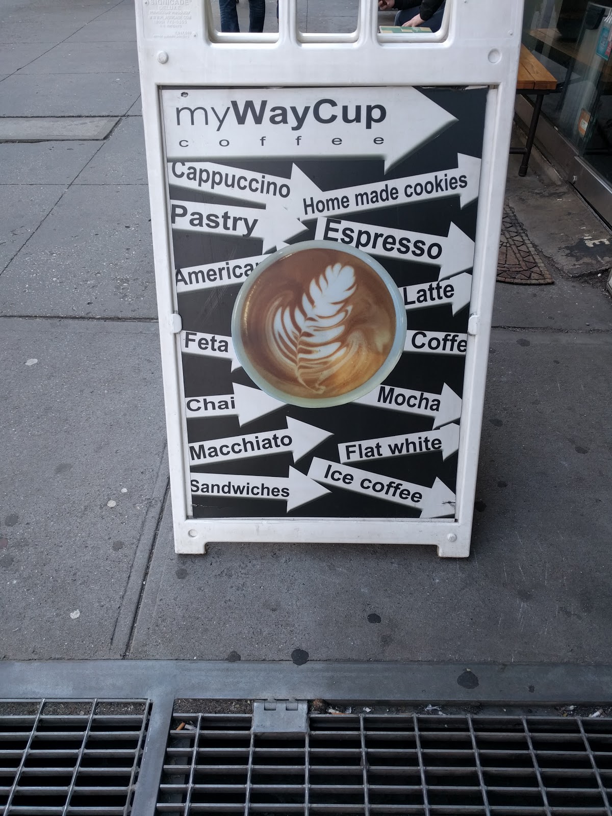 Photo of myWaycup Coffee in New York City, New York, United States - 9 Picture of Restaurant, Food, Point of interest, Establishment, Store, Cafe