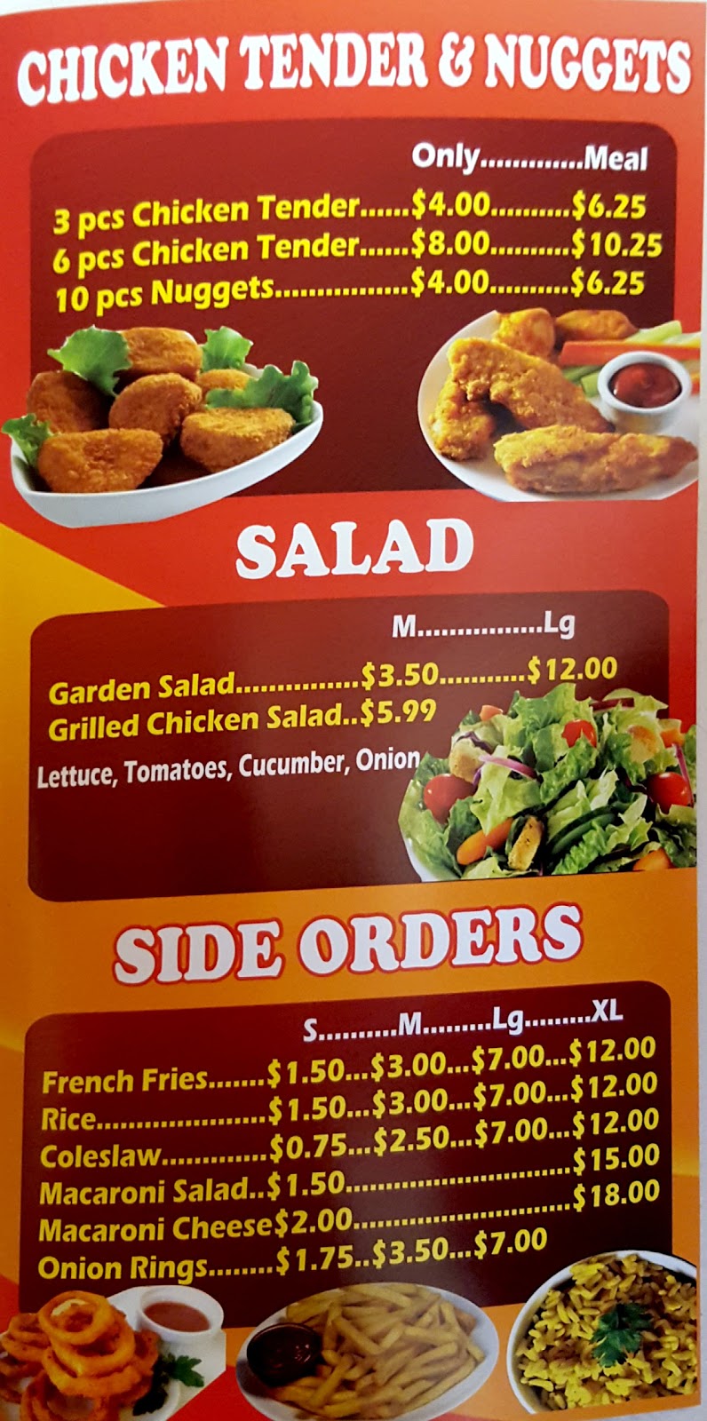 Photo of Golden Wings, Fish & Chicken in East Orange City, New Jersey, United States - 3 Picture of Restaurant, Food, Point of interest, Establishment