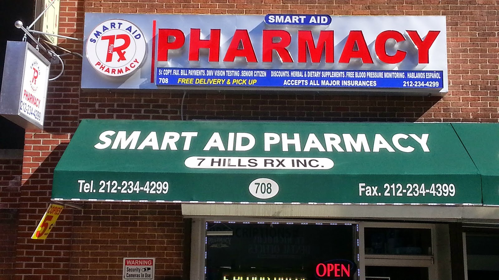 Photo of SMART AID PHARMACY in New York City, New York, United States - 4 Picture of Point of interest, Establishment, Store, Health, Pharmacy