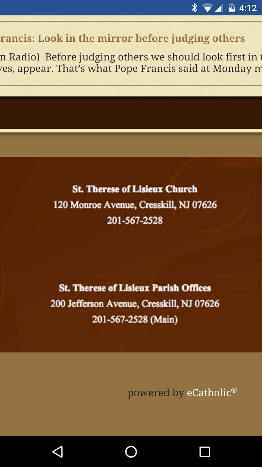 Photo of St. Therese of Lisieux Church in Cresskill City, New Jersey, United States - 3 Picture of Point of interest, Establishment, Church, Place of worship