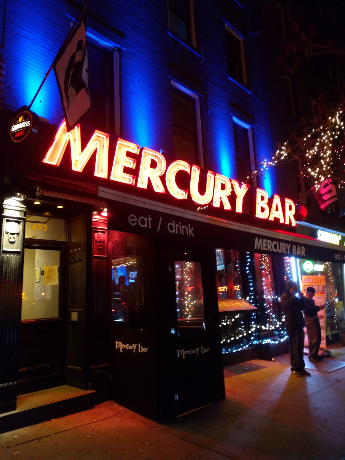 Photo of Mercury Bar in New York City, New York, United States - 1 Picture of Restaurant, Food, Point of interest, Establishment, Bar, Night club