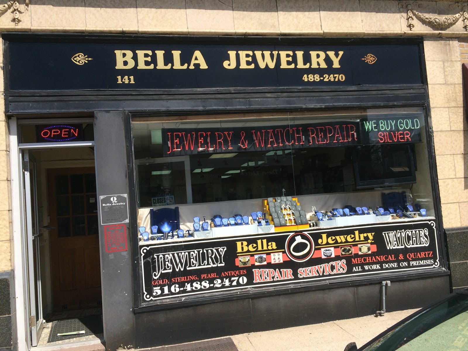 Photo of Bella Jewlery and watche repair inc in Floral Park City, New York, United States - 1 Picture of Point of interest, Establishment, Store, Jewelry store