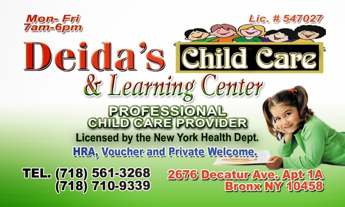 Photo of Deidas Child Care & Learning Center in Bronx City, New York, United States - 2 Picture of Point of interest, Establishment, School