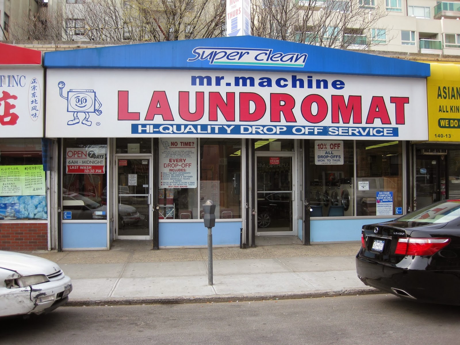 Photo of Mr Machine Laundromat in Flushing City, New York, United States - 1 Picture of Point of interest, Establishment, Store, Home goods store, Laundry