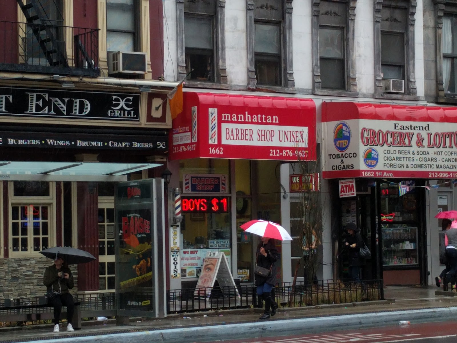 Photo of Manhattan Barber Shop Unisex in New York City, New York, United States - 1 Picture of Point of interest, Establishment, Health, Hair care