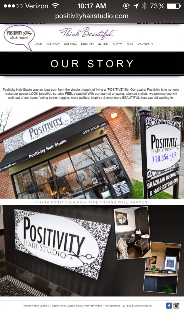 Photo of Positivity Hair Studio in Staten Island City, New York, United States - 3 Picture of Point of interest, Establishment, Beauty salon, Hair care