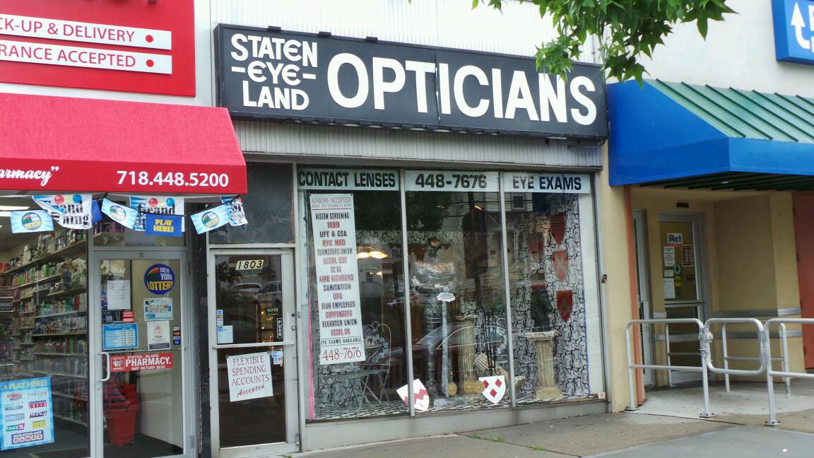 Photo of Staten Eye Land in Staten Island City, New York, United States - 1 Picture of Point of interest, Establishment, Store, Health, Doctor