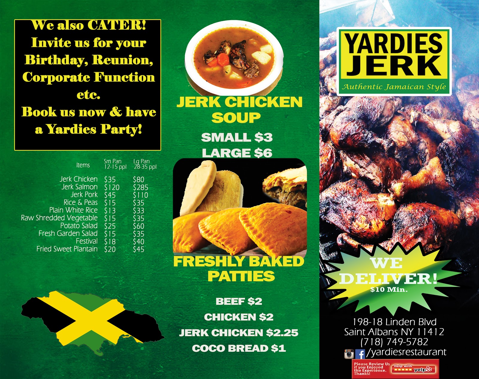 Photo of Yardies Jerk in Saint Albans City, New York, United States - 5 Picture of Restaurant, Food, Point of interest, Establishment