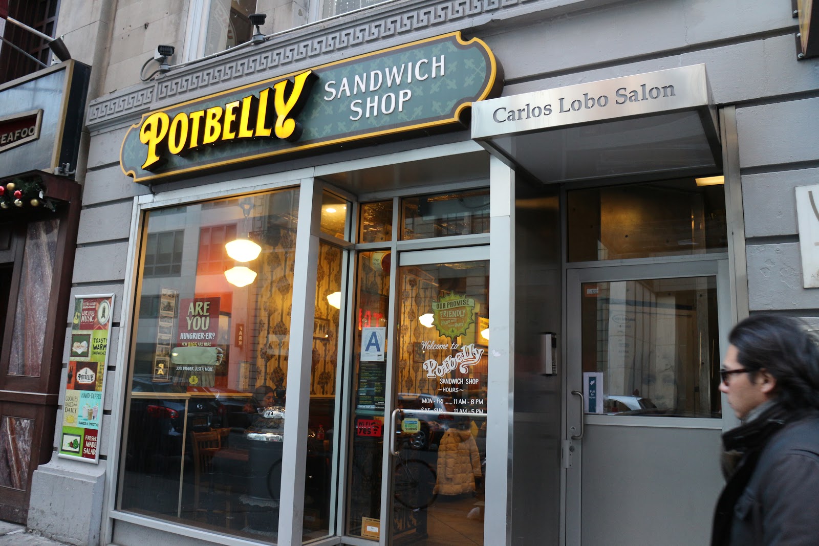 Photo of Potbelly Sandwich Shop in New York City, New York, United States - 1 Picture of Restaurant, Food, Point of interest, Establishment