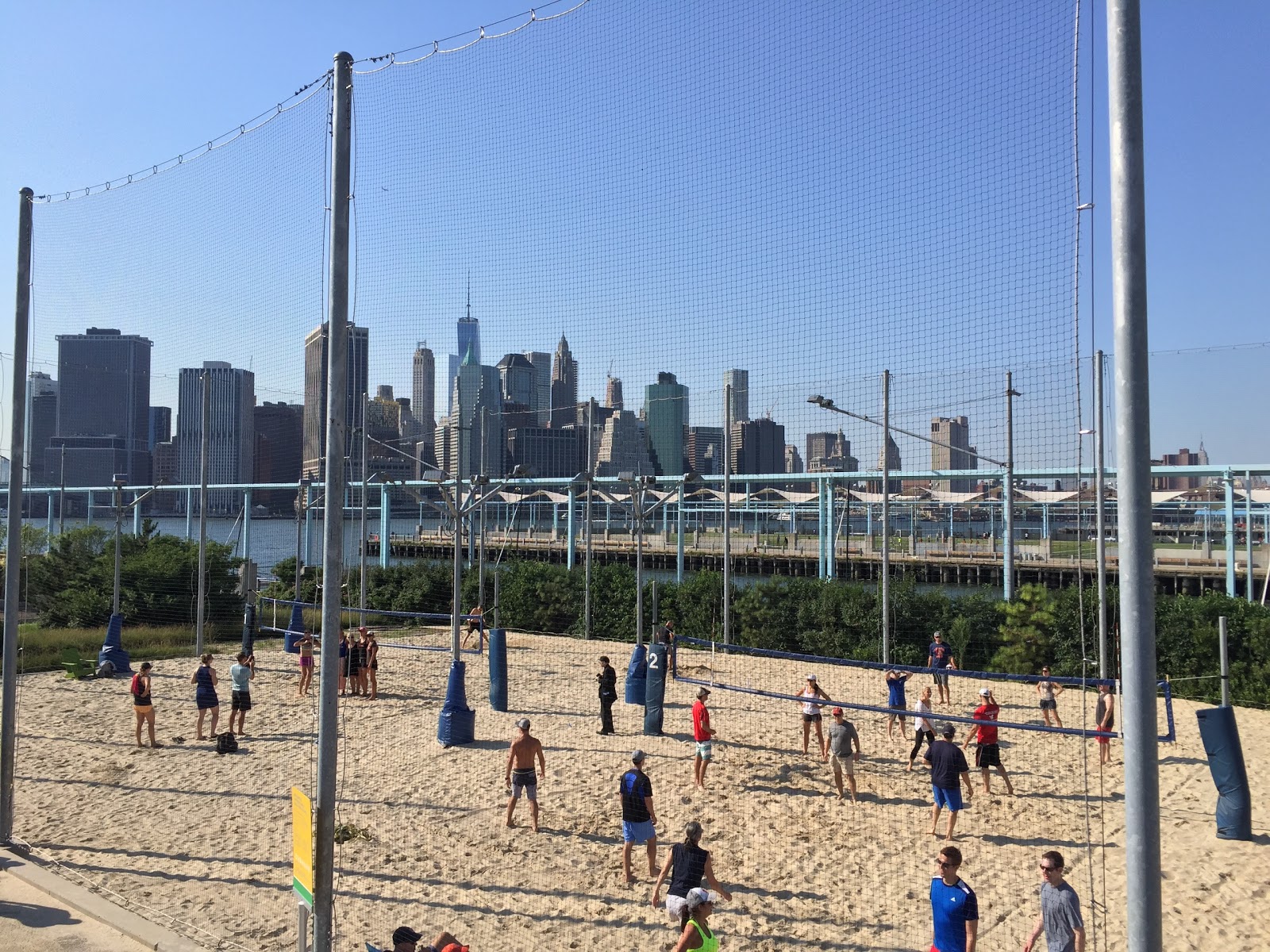 Photo of Brooklyn Bridge Park - Pier 6 - Beach Volleyball Courts in Kings County City, New York, United States - 5 Picture of Point of interest, Establishment, Park