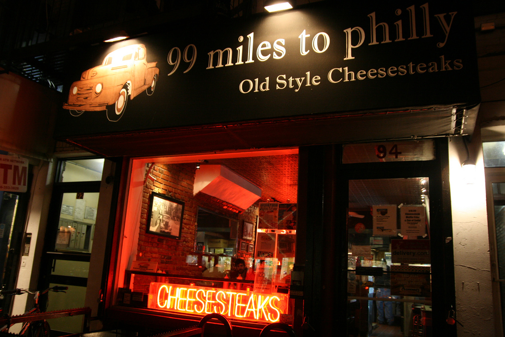 Photo of 99 Miles to Philly in New York City, New York, United States - 3 Picture of Restaurant, Food, Point of interest, Establishment, Meal takeaway