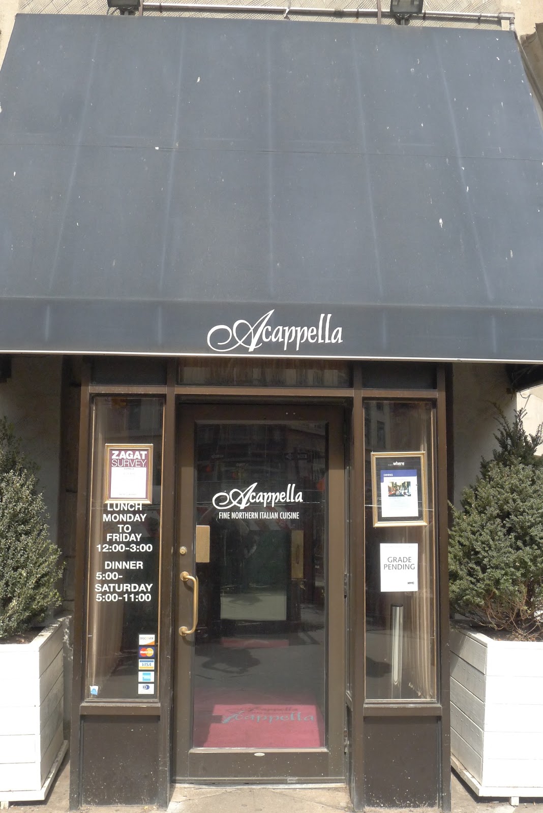 Photo of Acappella in New York City, New York, United States - 1 Picture of Restaurant, Food, Point of interest, Establishment, Bar