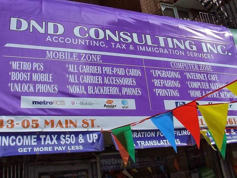 Photo of DND CONSULTING in Queens City, New York, United States - 1 Picture of Point of interest, Establishment, Finance, Store, Accounting, Electronics store
