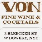 Photo of Von in New York City, New York, United States - 7 Picture of Food, Point of interest, Establishment, Bar, Night club