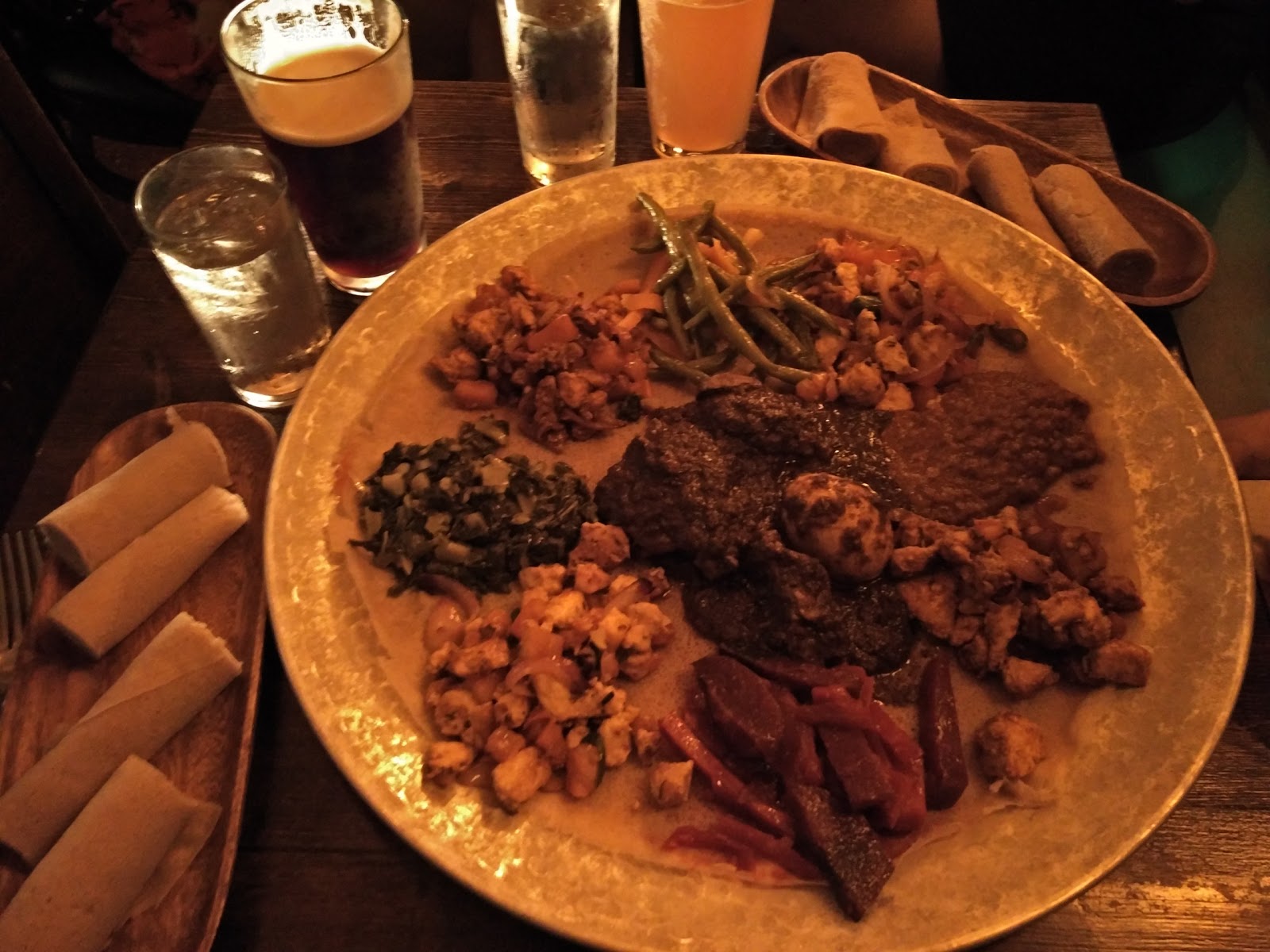 Photo of Injera in New York City, New York, United States - 2 Picture of Restaurant, Food, Point of interest, Establishment, Bar