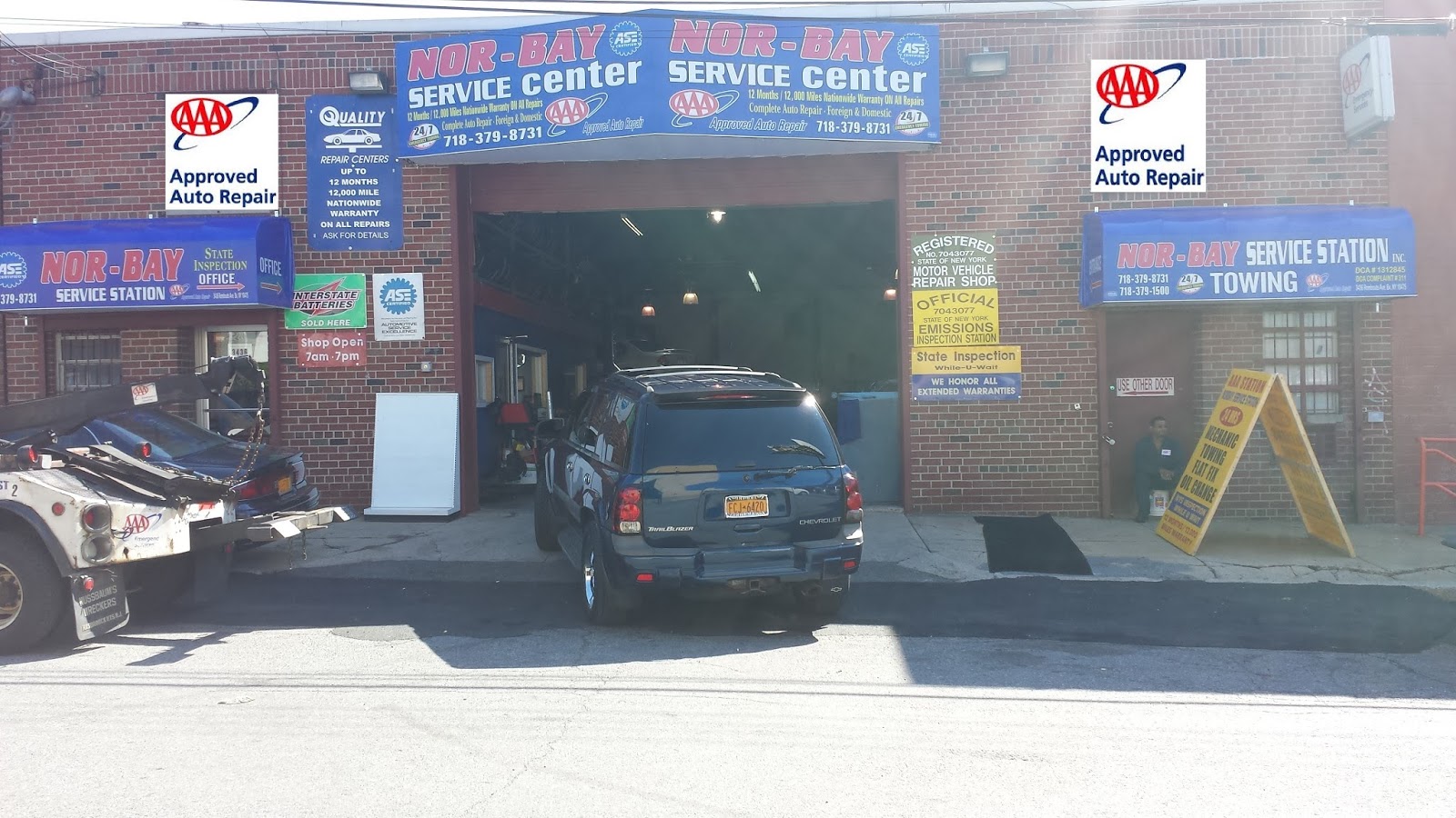 Photo of NorBay Service Station Inc in Bronx City, New York, United States - 1 Picture of Point of interest, Establishment, Car repair