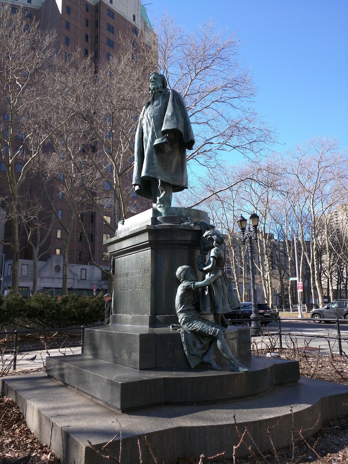 Photo of Henry Ward Beecher Statue in Kings County City, New York, United States - 7 Picture of Point of interest, Establishment, Park