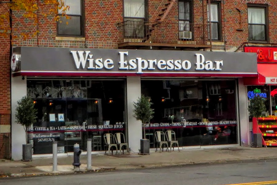 Photo of Wise Espresso Bar in Kings County City, New York, United States - 1 Picture of Restaurant, Food, Point of interest, Establishment, Store, Cafe