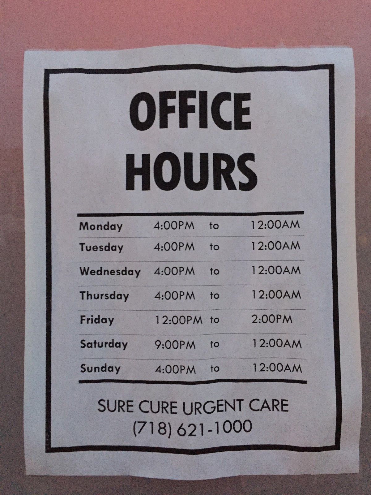 Photo of Sure Cure in Brooklyn City, New York, United States - 3 Picture of Point of interest, Establishment, Health, Hospital