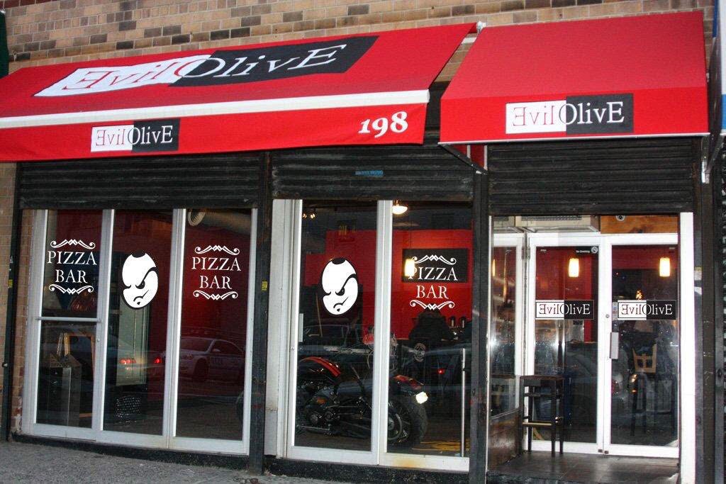 Photo of Evil Olive Pizza Bar in Brooklyn City, New York, United States - 1 Picture of Restaurant, Food, Point of interest, Establishment, Bar