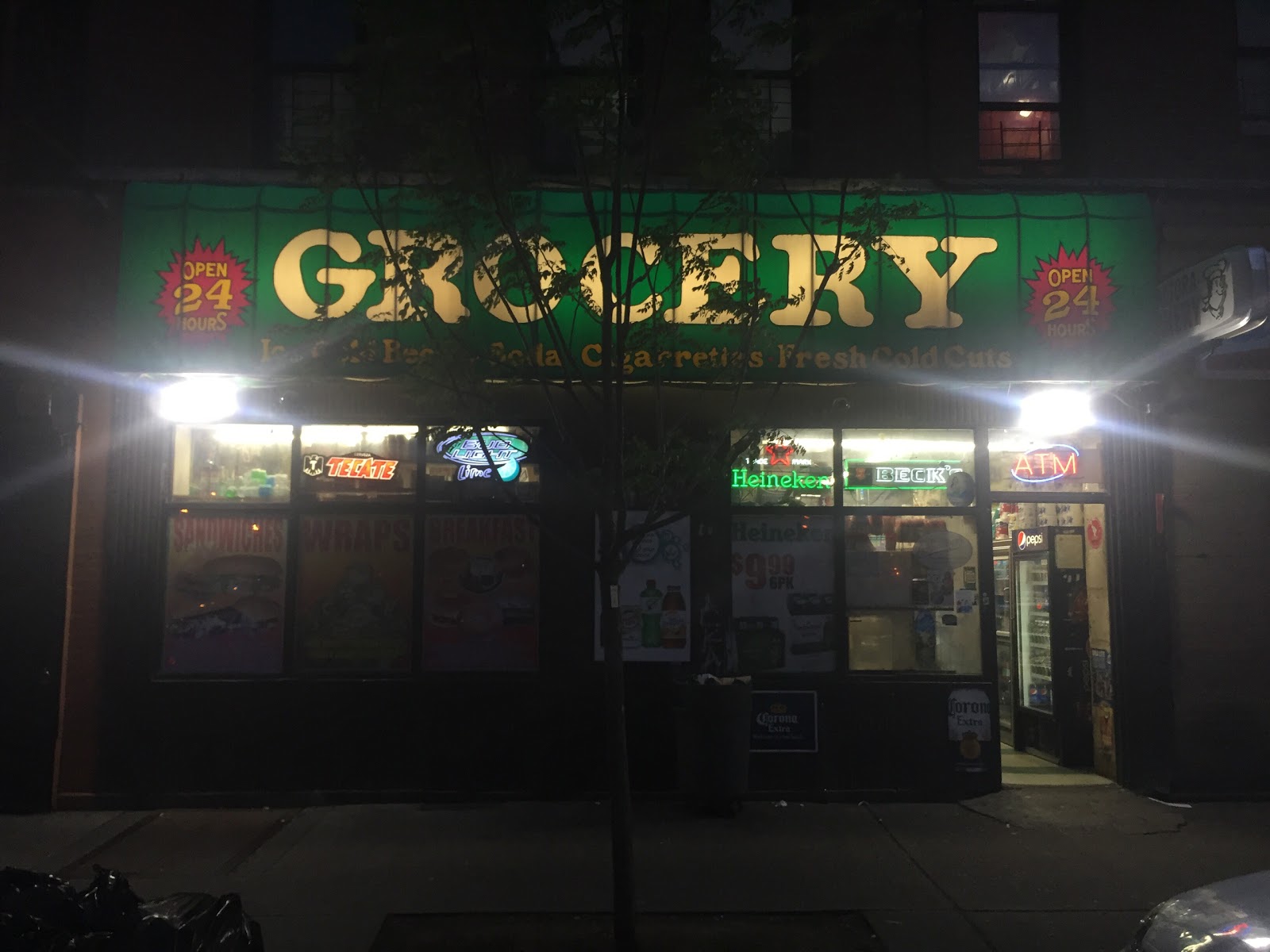 Photo of 24 Hours Deli Grocery Store in Bronx City, New York, United States - 2 Picture of Restaurant, Food, Point of interest, Establishment, Store, Grocery or supermarket, Liquor store