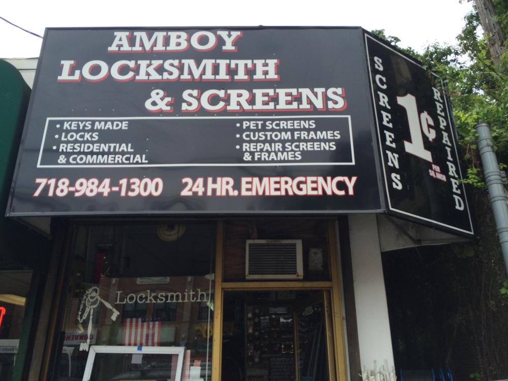 Photo of Amboy Locksmith and Screens Inc. in Staten Island City, New York, United States - 6 Picture of Point of interest, Establishment, General contractor, Locksmith