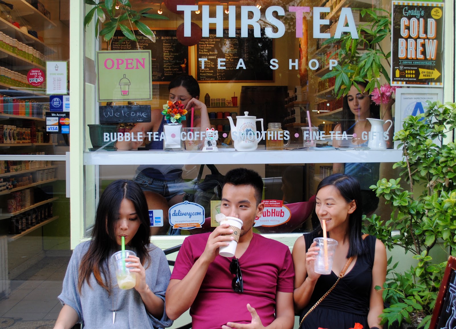 Photo of Thirstea tea shop in New York City, New York, United States - 5 Picture of Food, Point of interest, Establishment, Store, Cafe