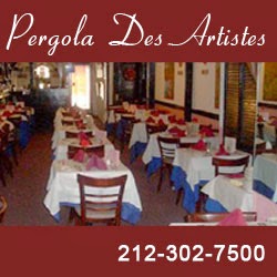 Photo of Pergola Des Artistes in New York City, New York, United States - 1 Picture of Restaurant, Food, Point of interest, Establishment, Bar