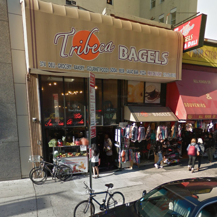 Photo of Tribeca Bagels in New York City, New York, United States - 1 Picture of Restaurant, Food, Point of interest, Establishment, Store, Meal takeaway, Bakery