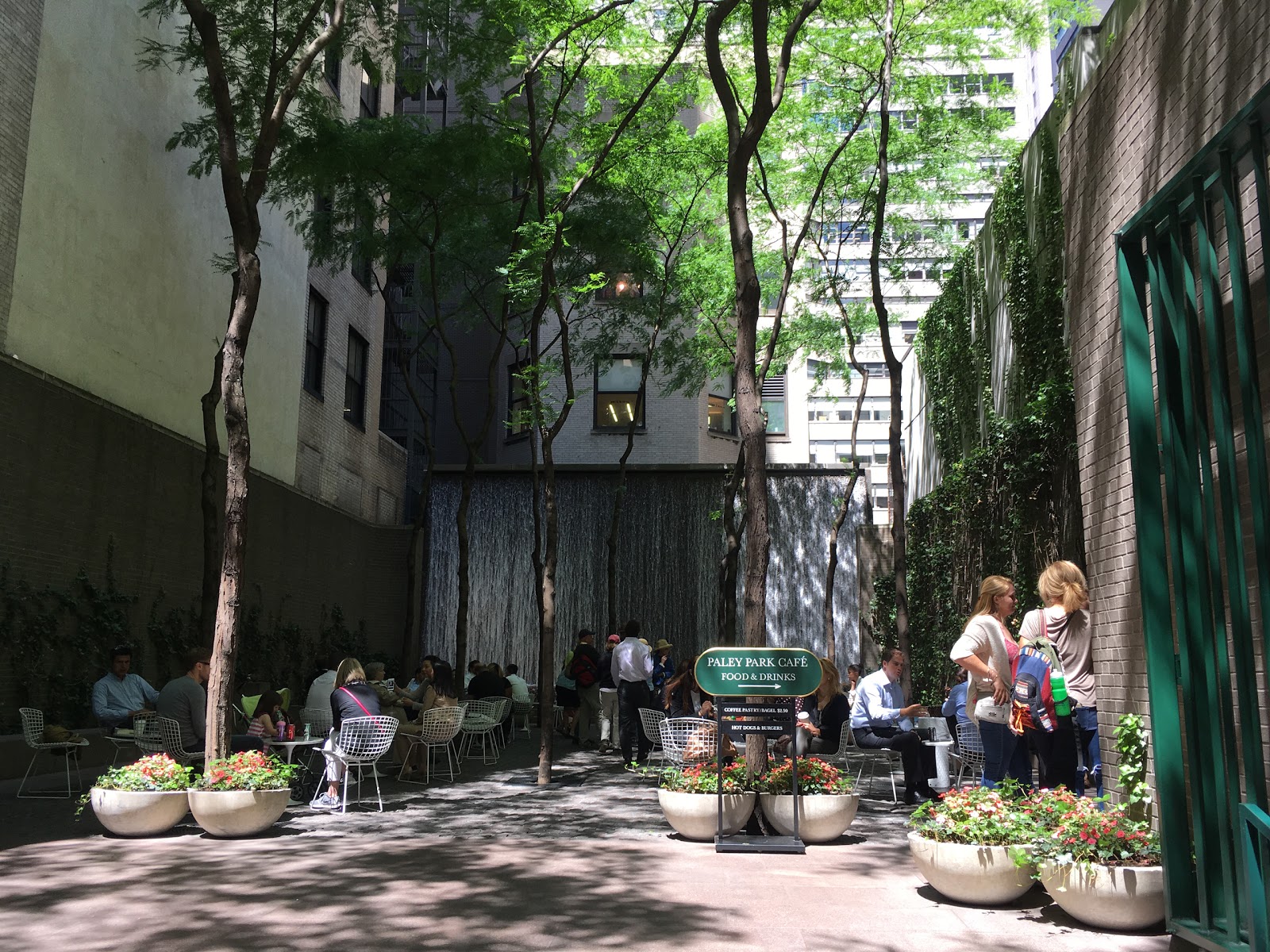 Photo of Paley Park in New York City, New York, United States - 6 Picture of Point of interest, Establishment, Park