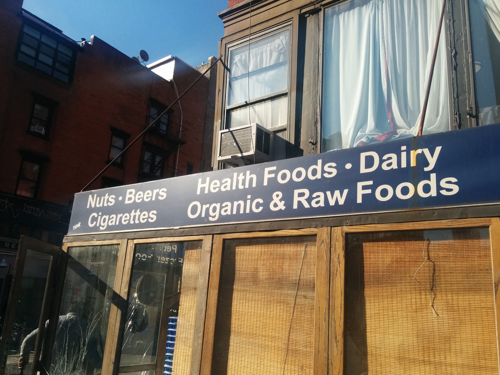 Photo of East Village Farm & Grocery in New York City, New York, United States - 1 Picture of Food, Point of interest, Establishment, Store, Health, Grocery or supermarket, Convenience store, Liquor store, Florist