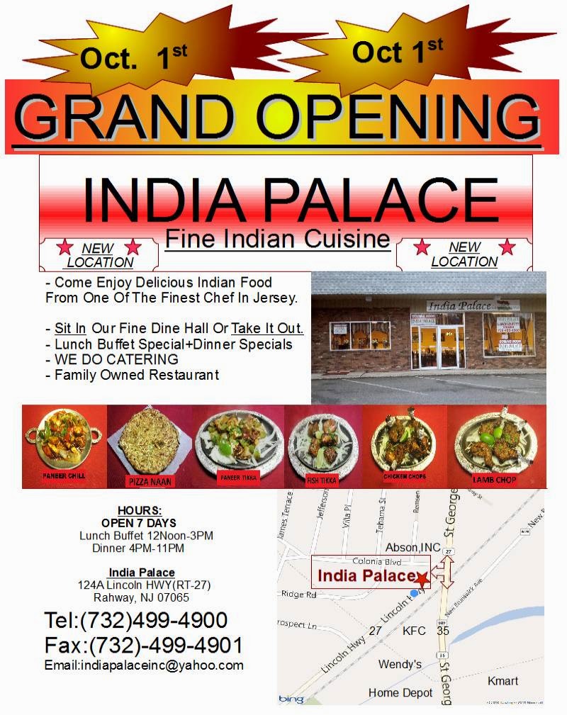 Photo of India Palace in Rahway City, New Jersey, United States - 4 Picture of Restaurant, Food, Point of interest, Establishment