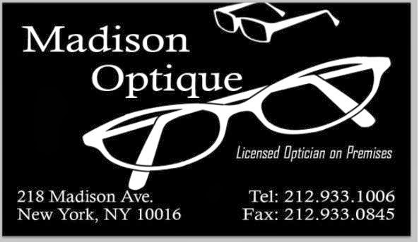 Photo of Madison Optique in New York City, New York, United States - 5 Picture of Point of interest, Establishment, Store, Health