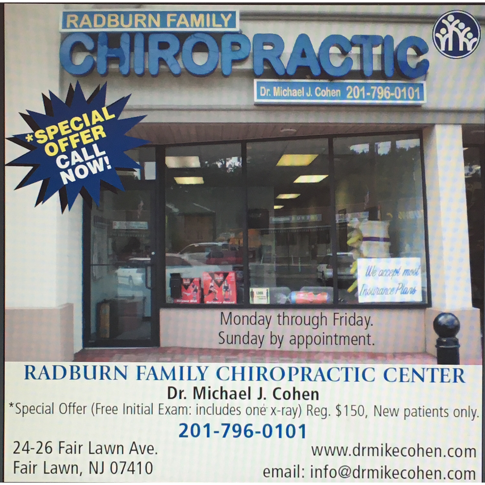 Photo of Radburn Family Chiropractic in Fair Lawn City, New Jersey, United States - 2 Picture of Point of interest, Establishment, Health