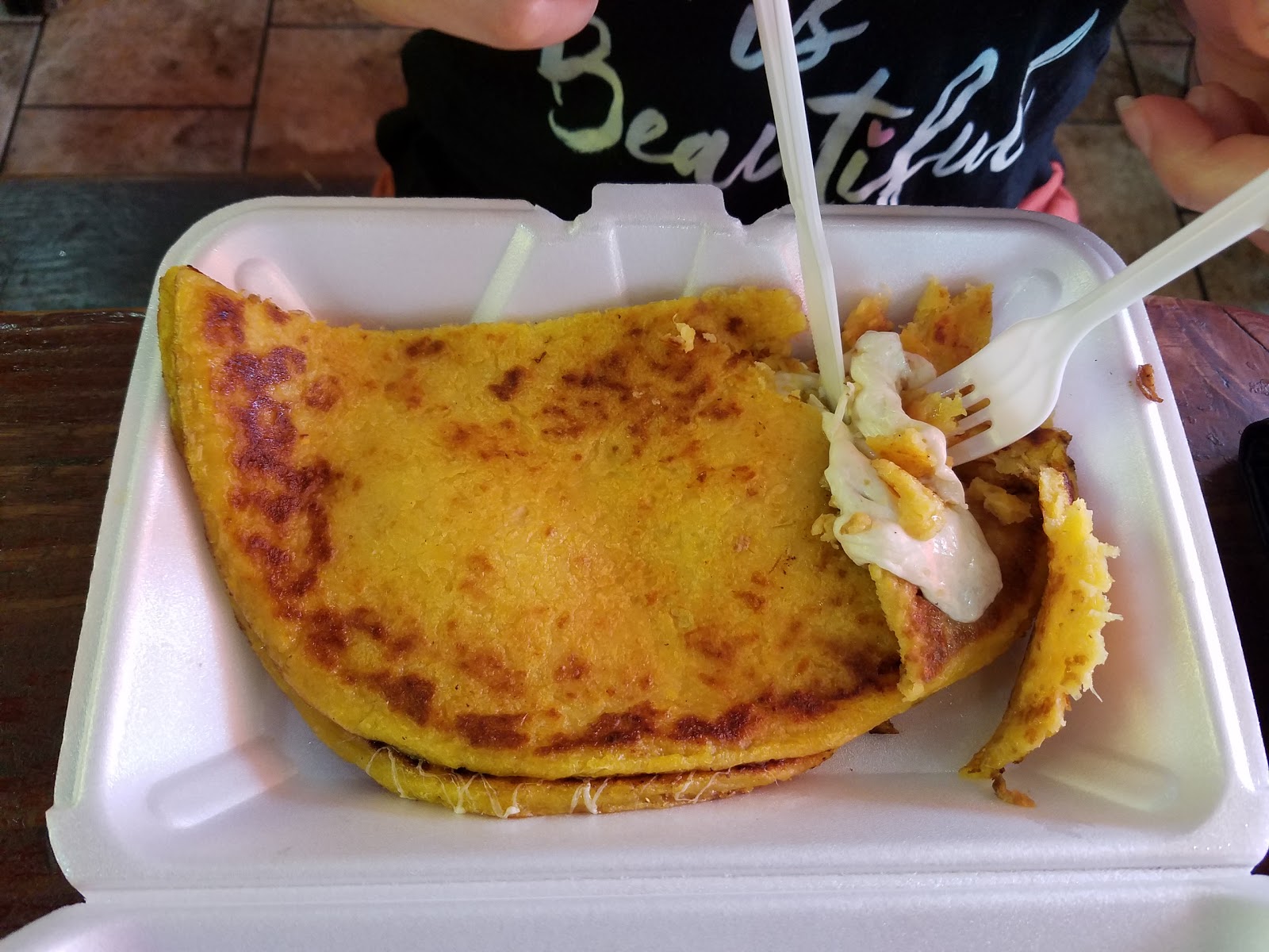 Photo of Cachapas y Mas in New York City, New York, United States - 9 Picture of Restaurant, Food, Point of interest, Establishment, Meal takeaway