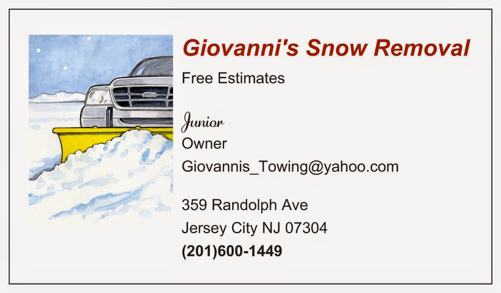 Photo of Giovanni's Towing Service in Jersey City, New Jersey, United States - 5 Picture of Point of interest, Establishment