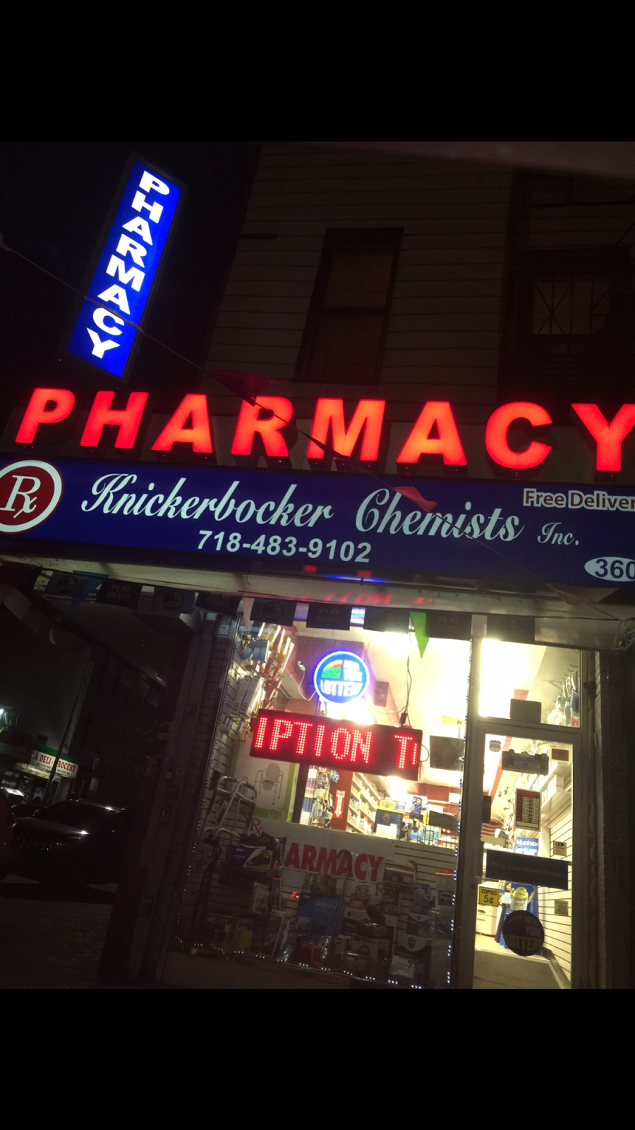 Photo of Knickerbocker Chemists Inc. in Kings County City, New York, United States - 3 Picture of Point of interest, Establishment, Store, Health, Pharmacy