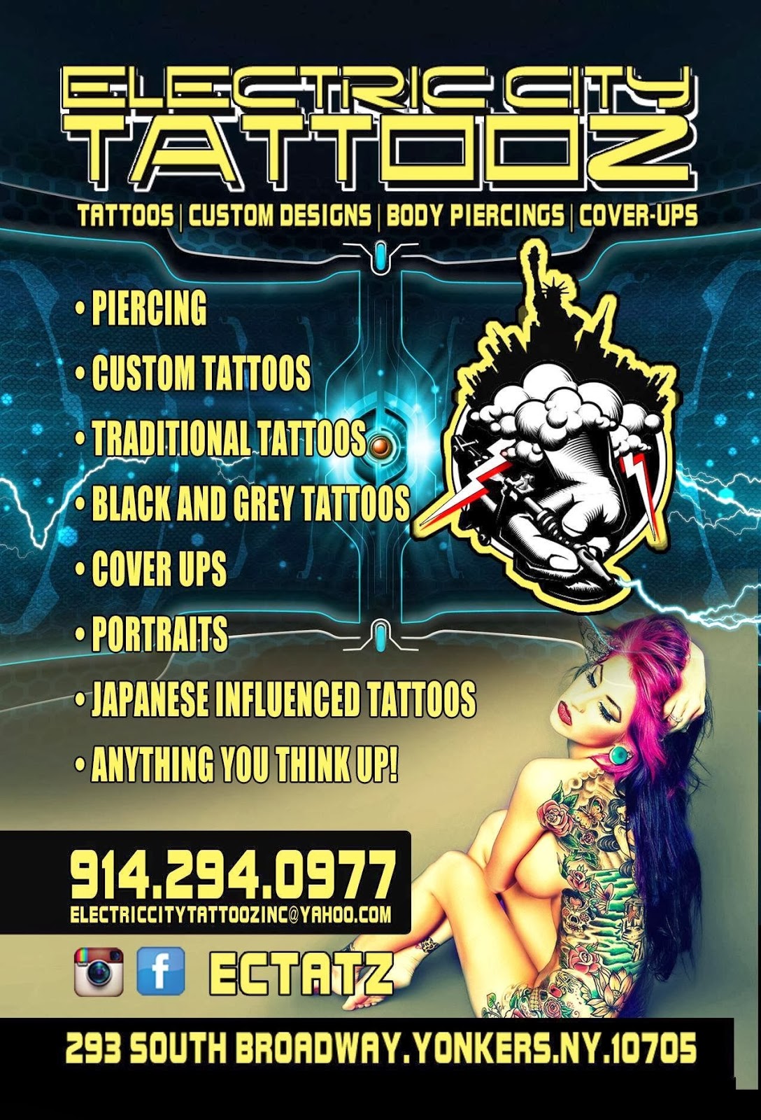 Photo of Electric City Tattooz in Yonkers City, New York, United States - 6 Picture of Point of interest, Establishment, Store