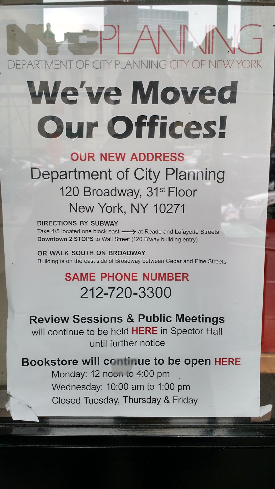 Photo of New York City Department of City Planning in New York City, New York, United States - 1 Picture of Point of interest, Establishment, Local government office