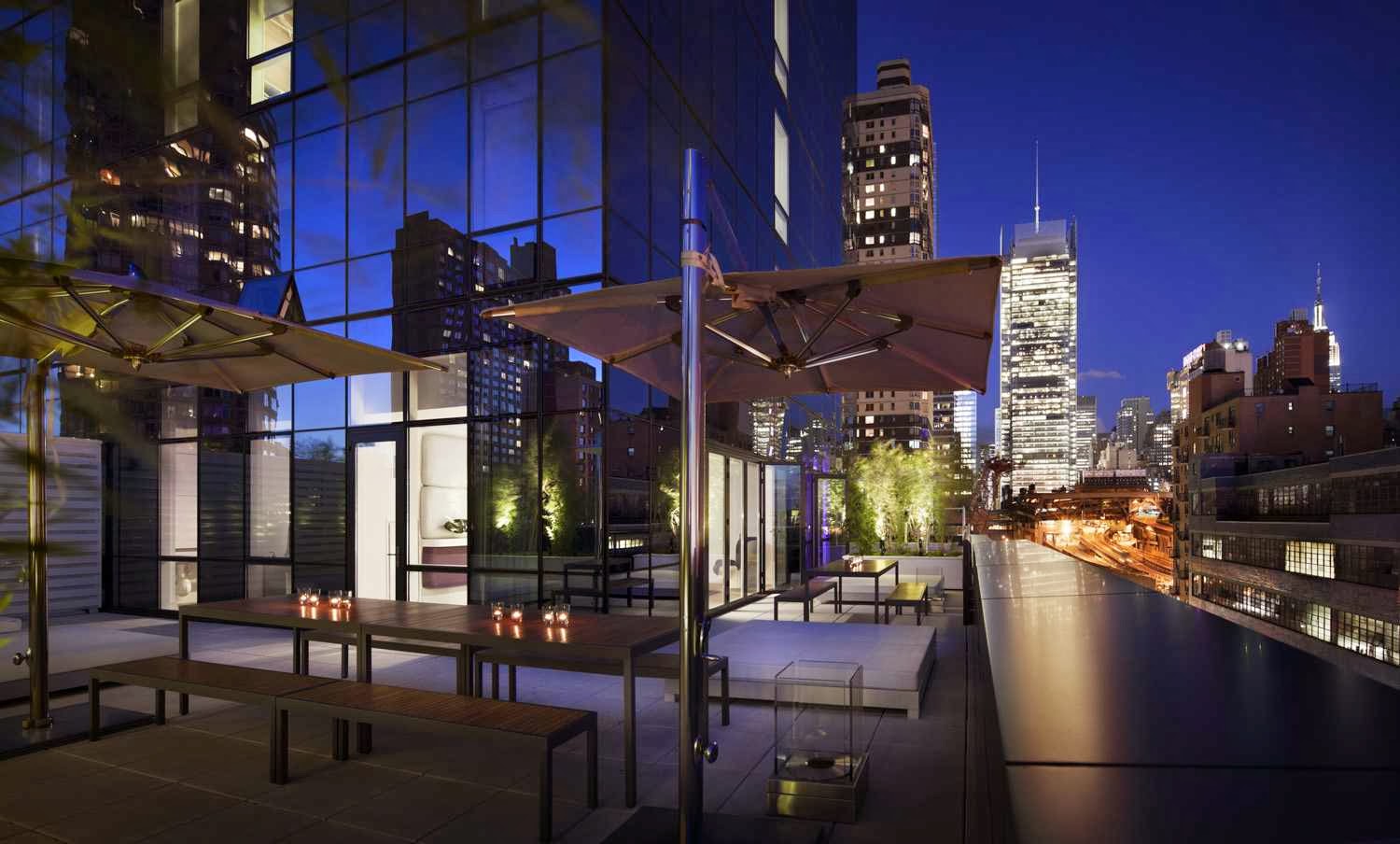 Photo of The Terrace at YOTEL New York in New York City, New York, United States - 4 Picture of Restaurant, Food, Point of interest, Establishment, Bar