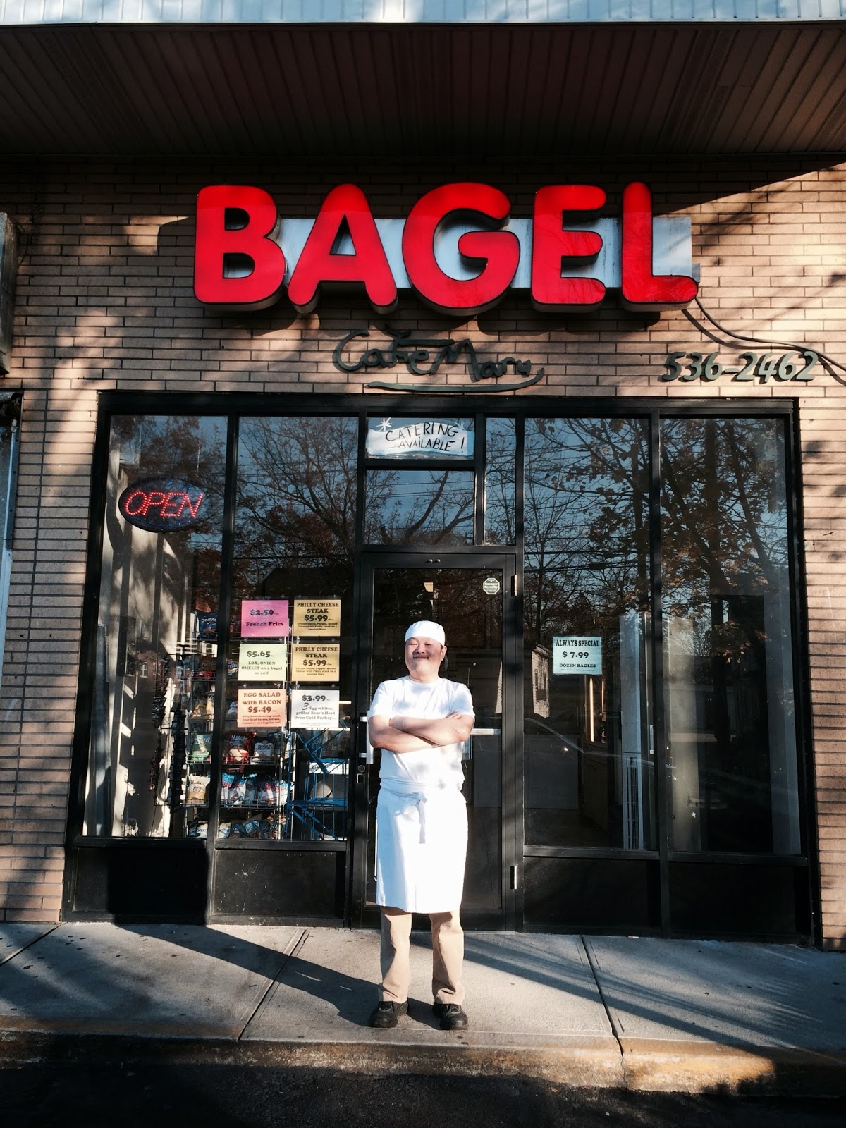 Photo of Bagel cafe maru in East Rockaway City, New York, United States - 1 Picture of Food, Point of interest, Establishment, Store, Bakery