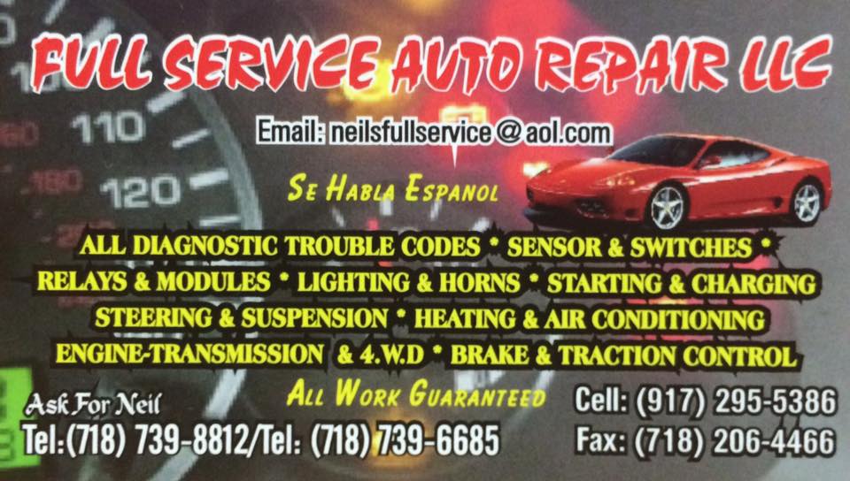 Photo of Full Service Auto Repair in Jamaica City, New York, United States - 4 Picture of Point of interest, Establishment, Store, Car repair