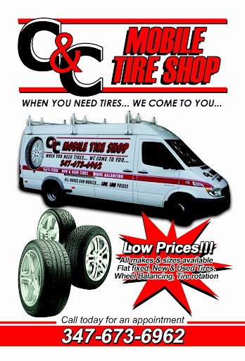Photo of C&C Mobile Tire Shop in Brooklyn City, New York, United States - 1 Picture of Point of interest, Establishment, Store, Car repair