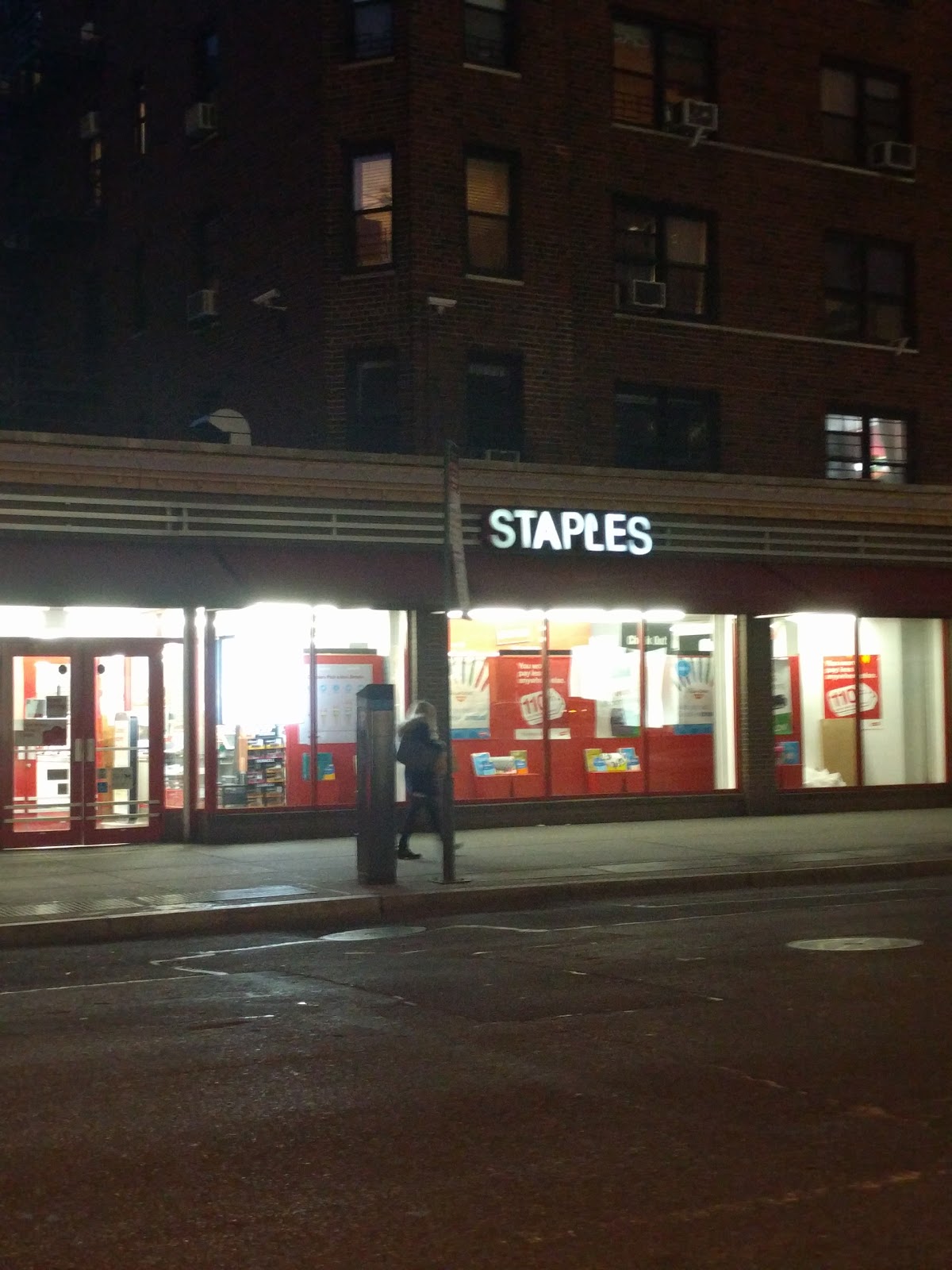 Photo of Staples in New York City, New York, United States - 1 Picture of Point of interest, Establishment, Store, Home goods store, Electronics store, Furniture store