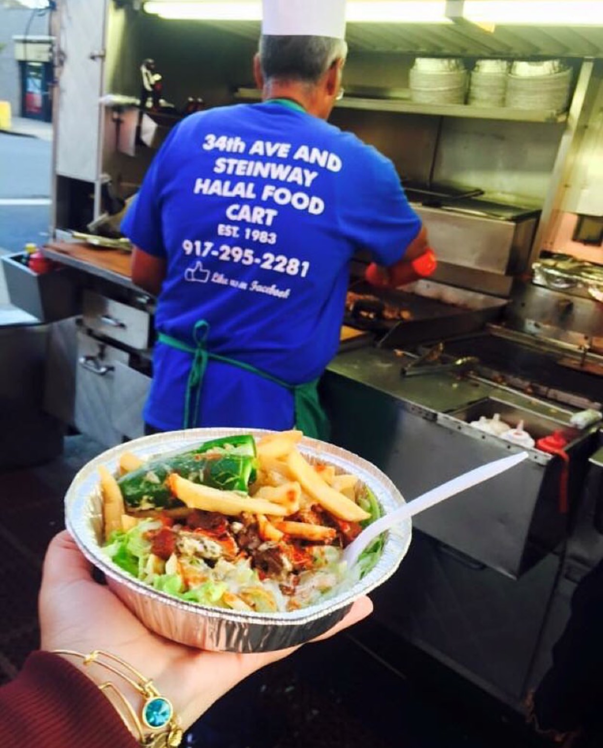 Photo of Halal Food Cart in New York City, New York, United States - 2 Picture of Restaurant, Food, Point of interest, Establishment