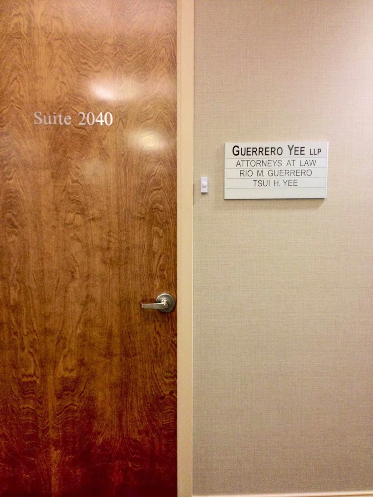 Photo of GUERRERO YEE LLP in New York City, New York, United States - 2 Picture of Point of interest, Establishment, Lawyer